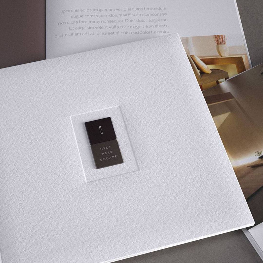 Print and Consumer Collaterals Created for Property Two Hyde Park Square