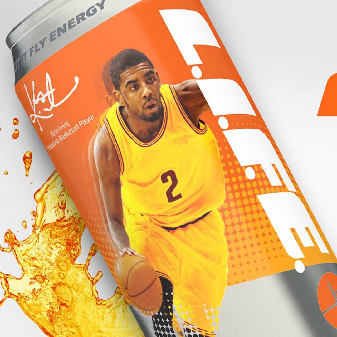 Product Package Developed for Eneregy Drink Let It Fly Energy