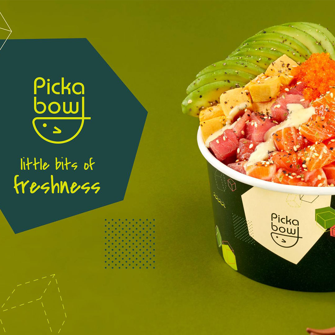 Visual Brand Guidelines Developed for PickaBowl